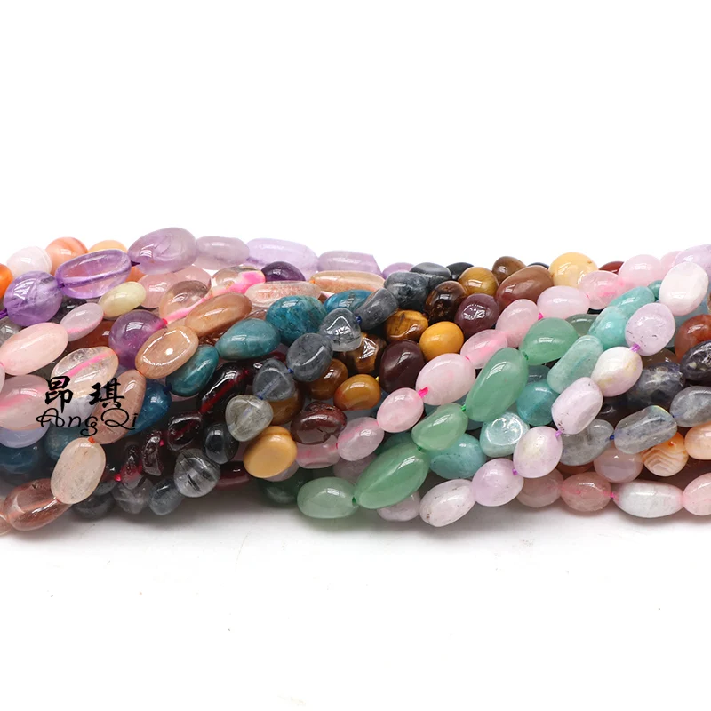 Fashion natural Jewelry amorphous Deep Blue Lapis Lazuli stones beads 6x8mm 8x10mm DIY men and women bracelet necklace | Украшения и