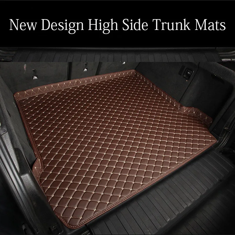 

Custom Car trunk mats cargo Liner Case for Toyota Camry Corolla RAV4 Mark X Crown Verso Cruiser car-styling leather Anti-slip ca