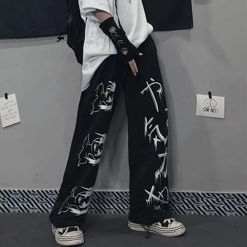 

Casual Japanese Pants Men Cargo Harem Pants Cool Black Japan Jogger Pants Streetwear High Street Hip Hop Streetwear Trousers