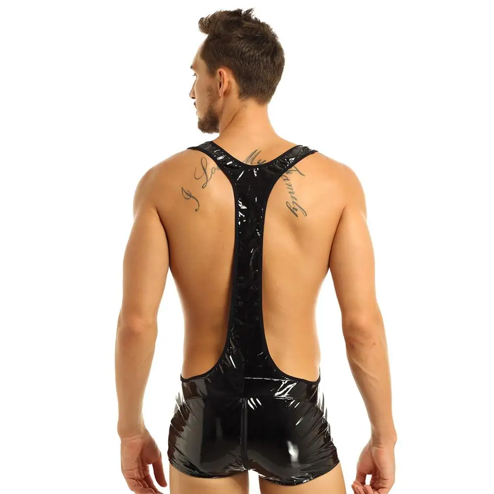 Сексуальное мужское нижнее белье Wetlook ночная вечеринка Клубная одежда костюмы из