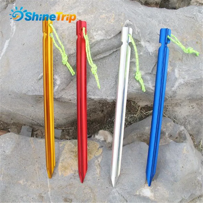 Палатка гвоздь (100 шт) 18 см Горячие колеса форма треугольная палатка алюминиевый