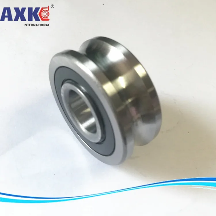 Высокое качество ABEC-5 EMQ V Groove направляющие роликовые подшипники LV202-38 ZZ V-38 15*38*17