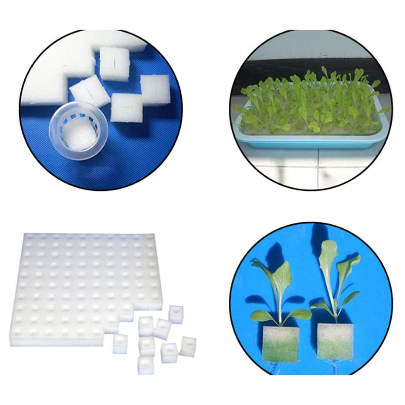 

Soilless Hydroponic Vegetables Nursery Pots Nursery Sponge Flower Seed Cultivation Soilless Cultivation System Seed Trays