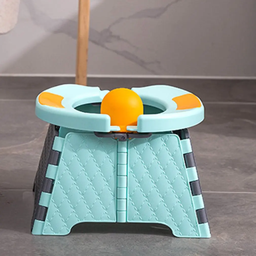 

Portable Mobile Baby Folding Toilet Seat Potty Training Seat No-clean Children's Potty Urinal Indoor And Outdoor Toilet Seat