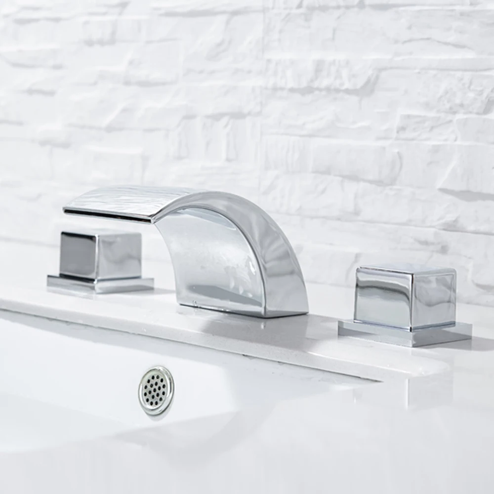 AZOS водопад Смесители для ванной комнаты гироборд с колесами 8 дюймов смеситель