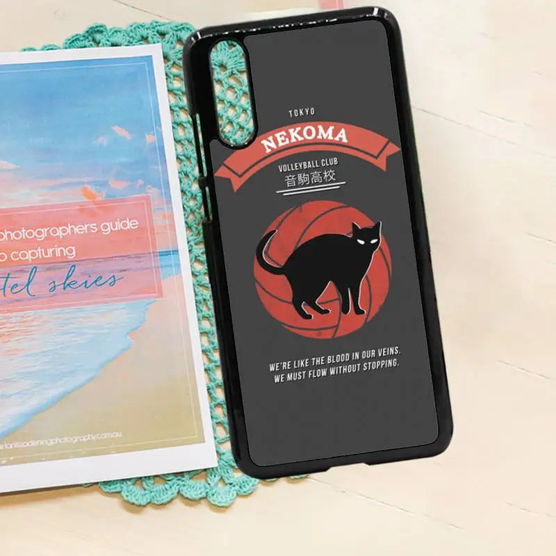 

Karasuno Nekoma Haikyuu volleyball anime Phone Case PC for iPhone 11 12 pro XS MAX 8 7 6 6S Plus X 5S SE 2020 XR
