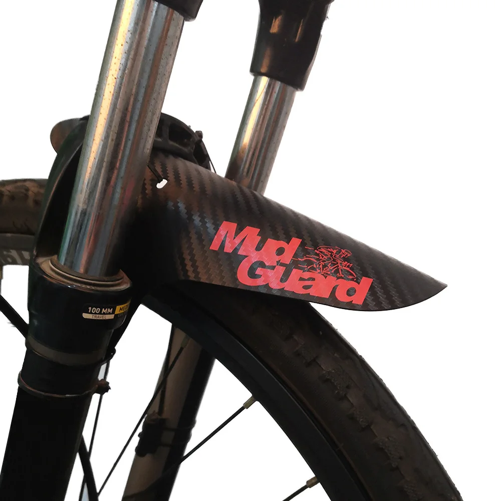 Błotniki rowerowe 8 kolorowe przednie/tylna opona koła błotniki z włókna węglowego błotnik MTB Mountain Bike kolarstwo szosowe Fix Gear