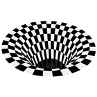 Коврик с 3D визуальной иллюзией, с принтом, с оптической иллюзией, нескользящий коврик для пола, для домашнего декора