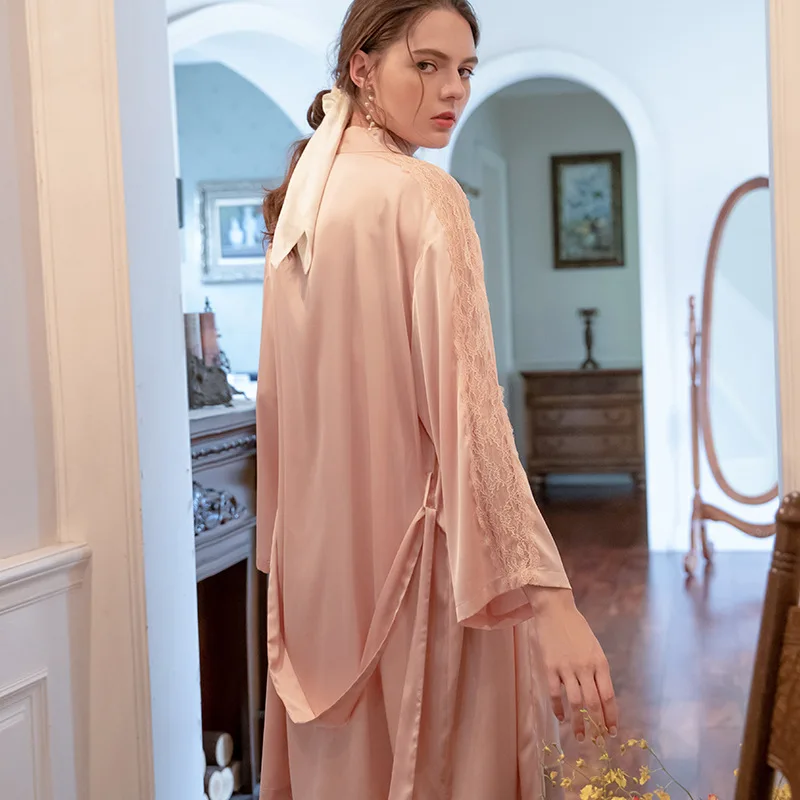 Женское осеннее шелковое сексуальное платье-комбинезон с V-образным вырезом