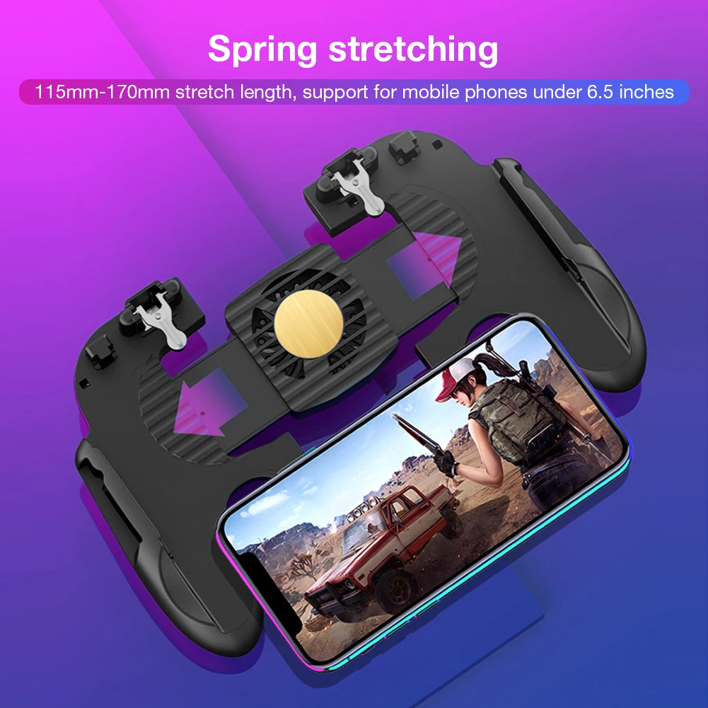 Геймпад L1R1 для PUBG контроллер смартфона Android охлаждающий вентилятор|Геймпады| |