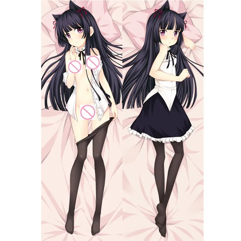 Аниме ore no imouto ga konnani kawaii wake nai наволочки сексуальная девушка 3D двухстороннее
