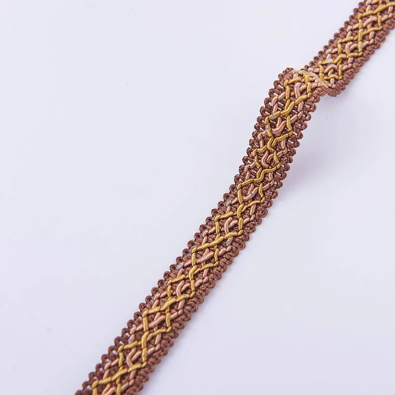 11.5M/lot Lace Ribbon Curtain Lamp Sofa Pillow Edge Tapestry Braid Trim Fringe 1.5CM Wide DIY Accessories For Sewing | Дом и сад