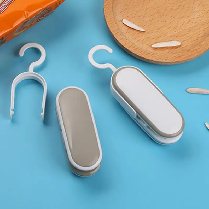 

Mini Portable Hand Pressure Heat Plastic Bag Impluse Sealer Food Packing Handheld Multifunction Easy Operation Sealing