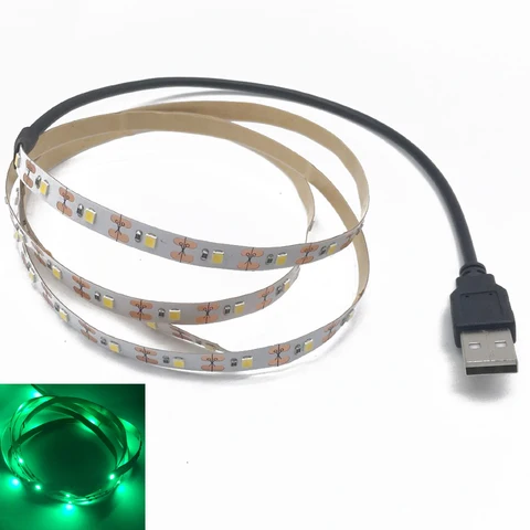 Светодиодная лента CHTPON 5 м USB теплый/холодный белый/розовый/зеленый/синий/красный 5В 3528