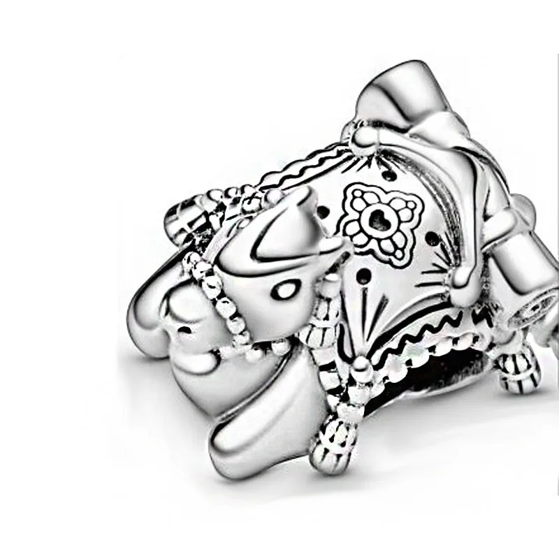 

2020 Summer New 925 Sterling Silver Camel Tassels Charms Beads fit Original 3mm Bracelets Women DIY Jewelry