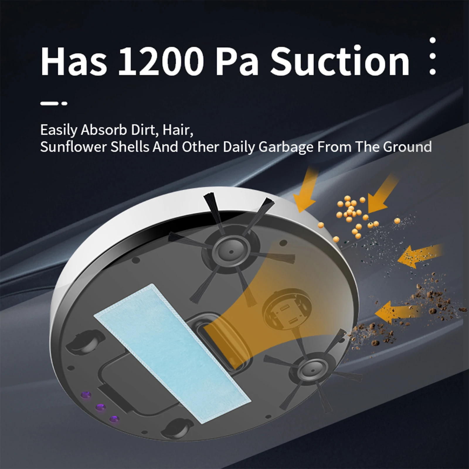 Robot Vacuum Intelligent Floor Cleaning Sweeping Machine Automatic Cleaner Lazy Sweeper Suction | Дом и сад