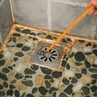 Пружинный инструмент для дноуглубления канализации для ванной, кухни, Сгибаемая ванна для раковины, унитаза, фильтр для волос, крючок для очистки трубы, щетка для очистки инструменты для копания