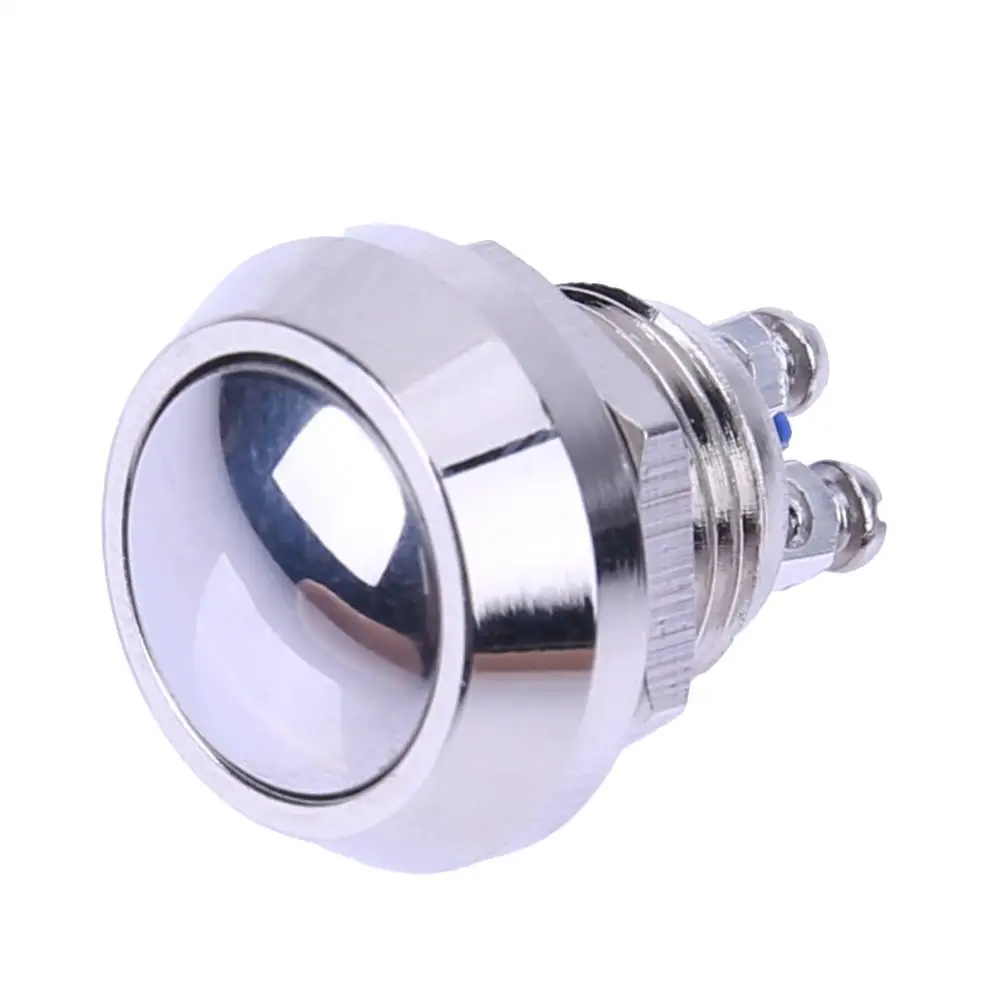 

12mm Metal Boat Horn Momentary Stainless Steel Push Button Starter Switch Car Auto Engine Power Start Starter High Quality Tools