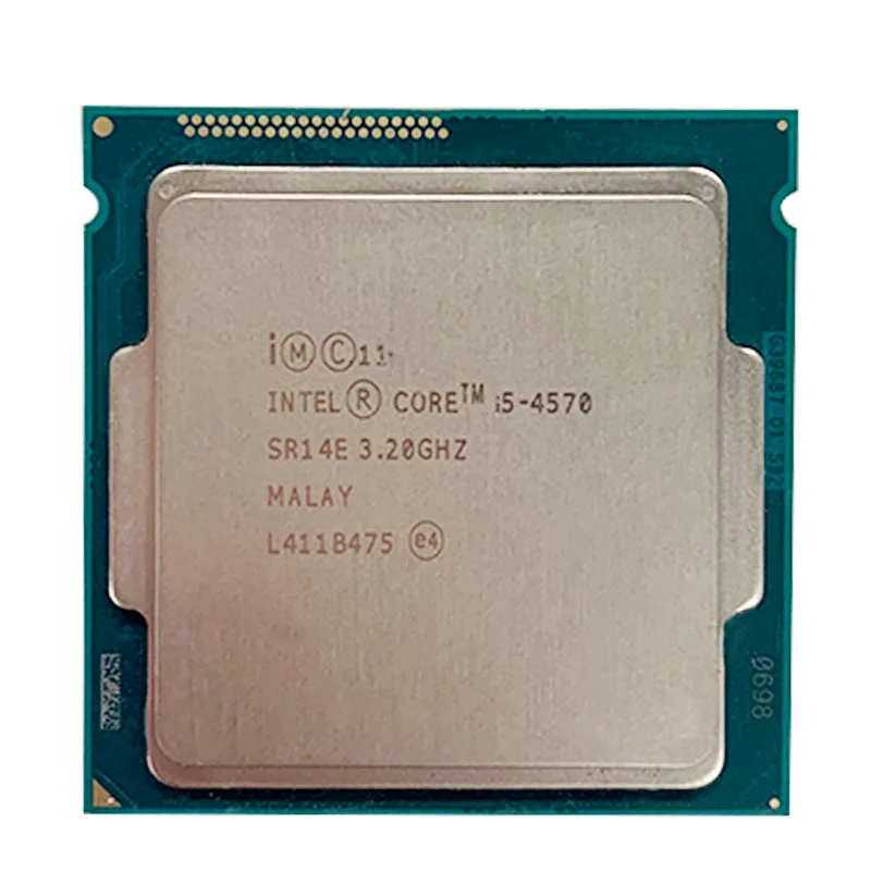 Процессор Intel Xeon i5 4570 CPU 3 2 ГГц 6 Мб кэш 4 ядра потока LGA1150|Компьютерные кабели и
