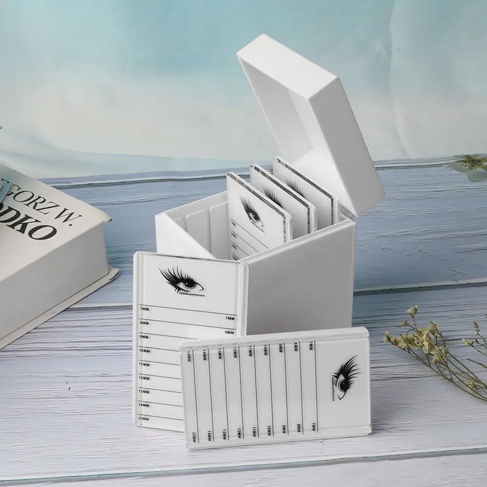 Коробка для хранения ресниц 10 слоев наращивания держатель демонстрации чехол