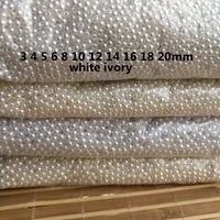 ivorywhite abs imitation pearls beads straight hole round acrylic loose beads for jewelry making diy necklace earring hairclip