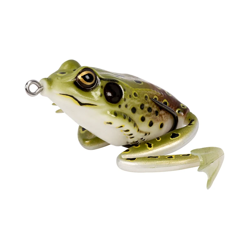 

TSURINOYA Soft Bait 2pcs 55mm 16g Pesca Frog Winter Fishing Lures Isca Artificial Protein For Fishing Lure Carp Fishing Tackle