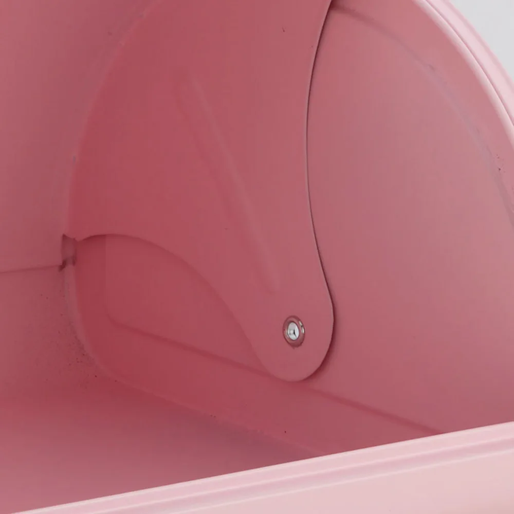 

Durable Retro Practical Kitchen Storage Pastry Decorative Roll Non Base Bread Box Cake Home Iron Rustproof )