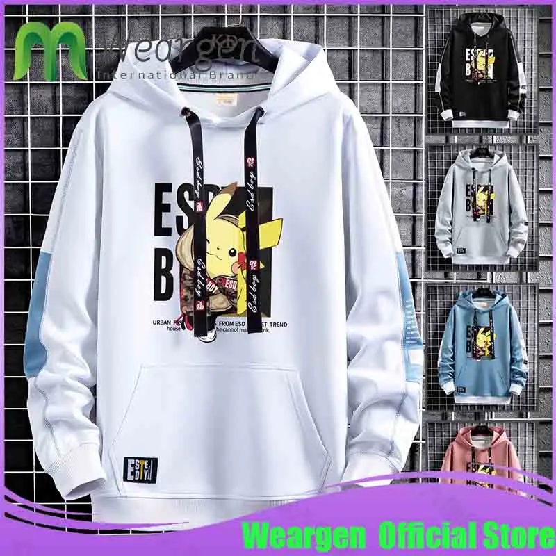 Свитшот унисекс с рисунком большие размеры WY8317 | Мужская одежда