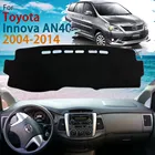 Внутренняя крышка приборной панели, коврик, ковер, Солнцезащитный ковер для Toyota Kijang Innova AN40 2004 2005 2006 2007 2008 2009 2010 2011 2012 2013 2014