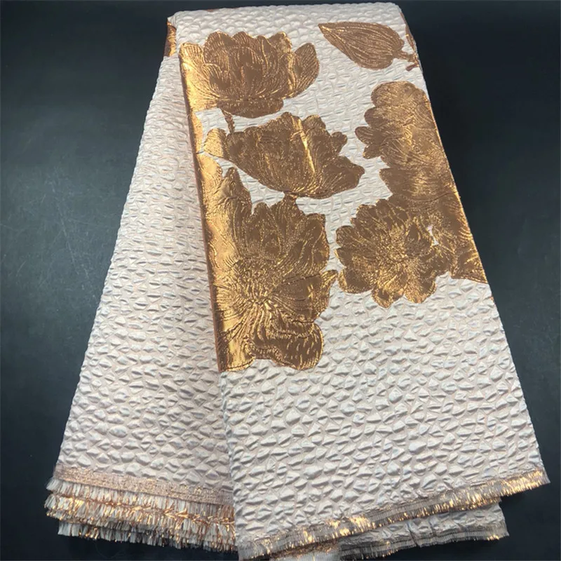 

African Lace Fabric for Women, Jacquard Brocade Embroidery, Nigerian Lace Fabric, French Mesh, High Quality, OP07