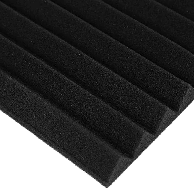 Acoustic Foam Board Studio Wedge Tile Soundproof Pyramid Treatment Wall Panel 5 x 30 cm | Обустройство дома