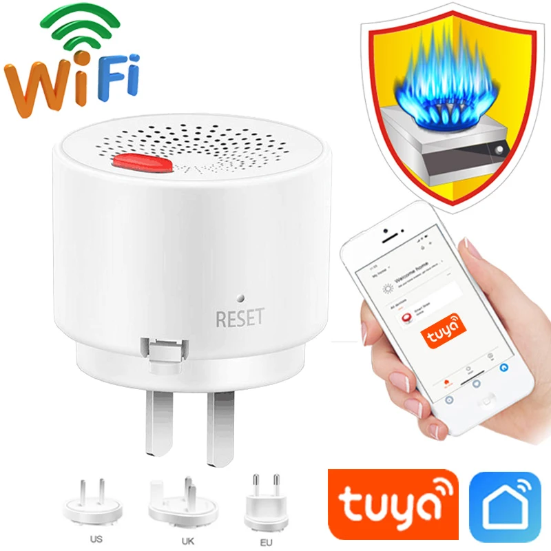 

Смарт-Датчик газовой сигнализации с Wi-Fi и управлением через приложение