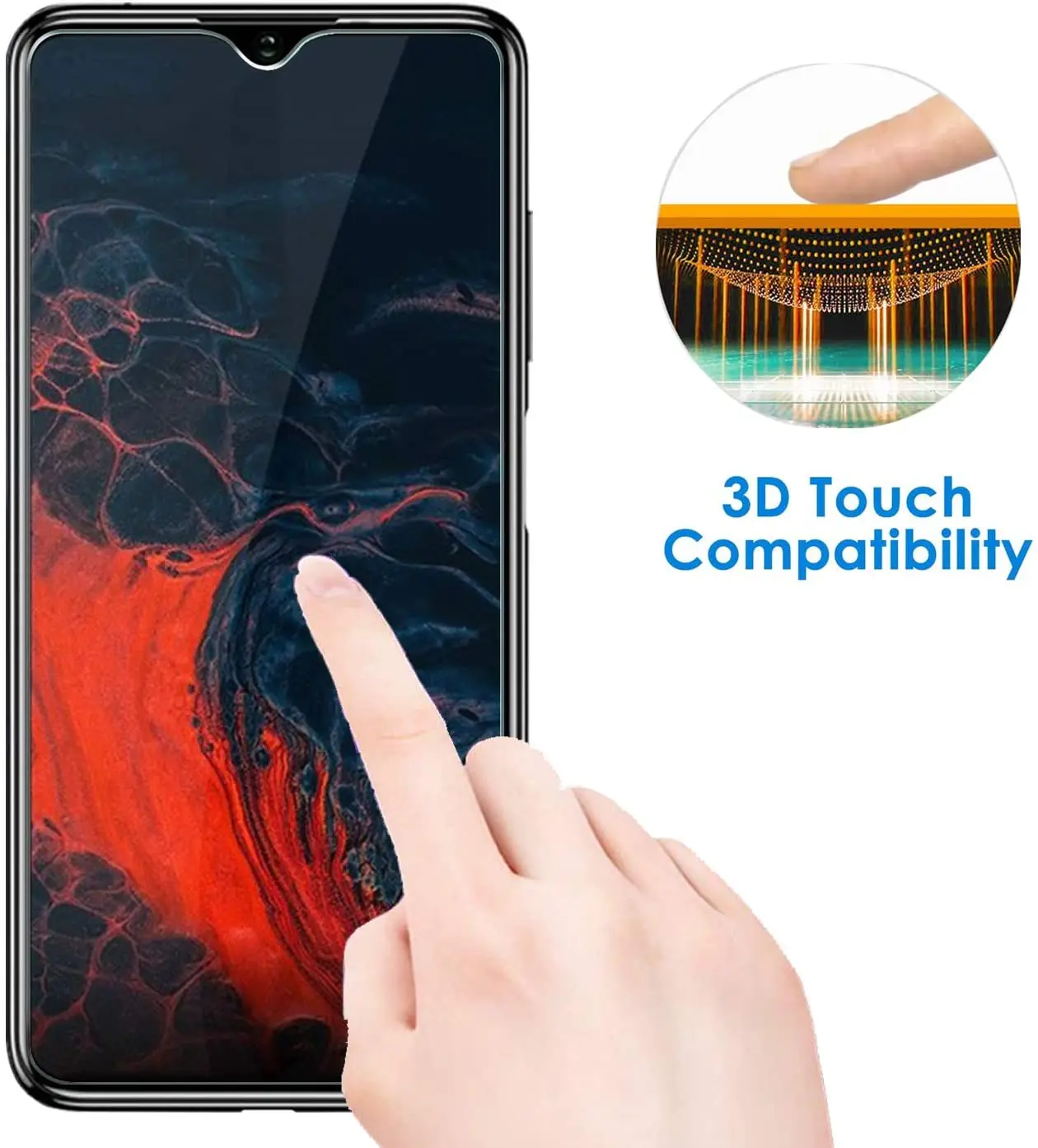 Закаленное стекло для Elephone E10 Стекло 9H 2.5D защитная пленка Взрывозащищенная