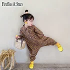 Комбинезон с широкими штанинами для девочек 1-7 лет