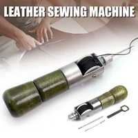 hand sewing machine awl needle thread edge stitching belt strip professional stitcher diy leather craft sewing tool supplies