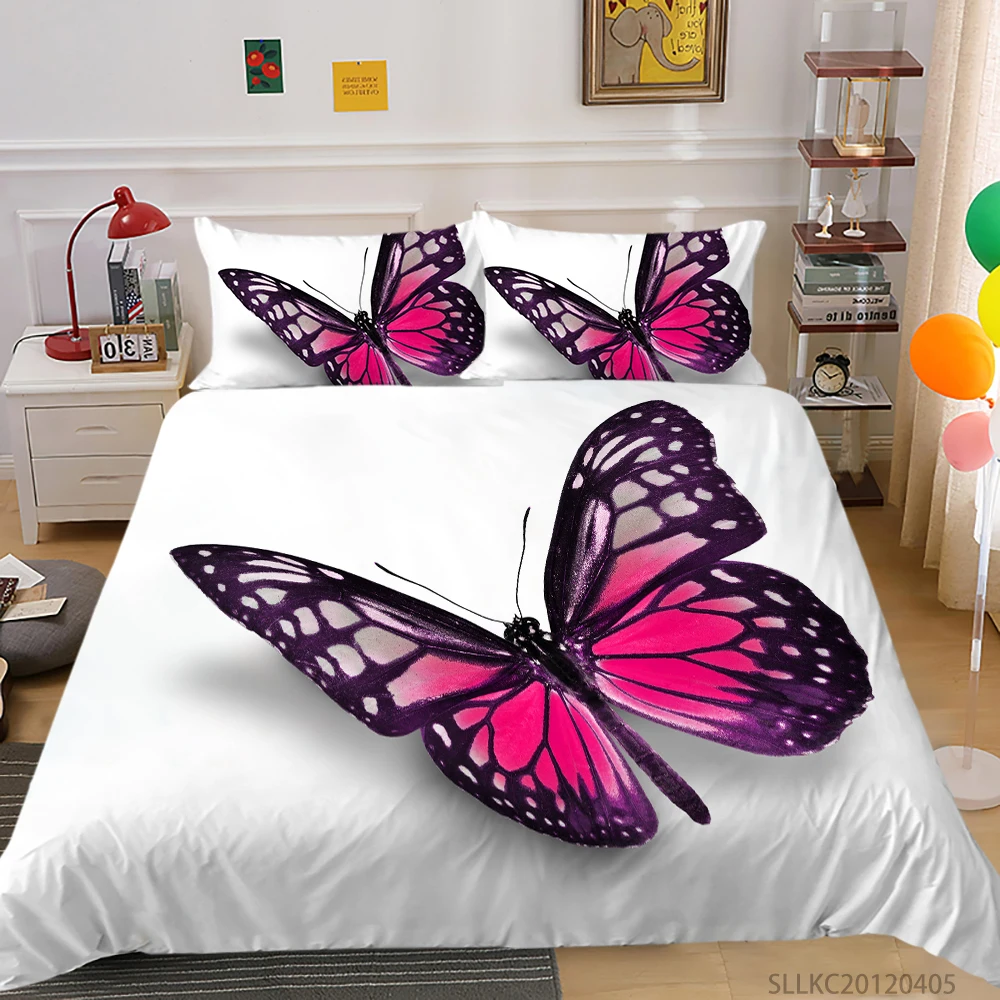 

Insect Bedding Set King Size Duvet Cover Set 2/3 Pcs Highend Bedclothes Unique Design Bed Set Pillowcase