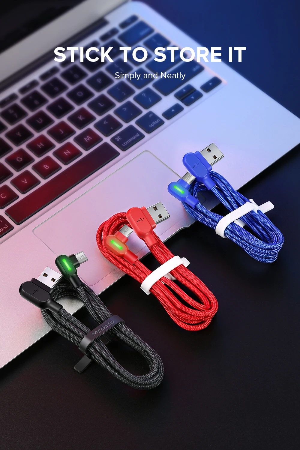 MCDODO 3 м 3A Быстрый микро USB кабель Зарядное устройство данных зарядный кабель Microusb для samsung huawei Andriod мобильных телефонов кабели шнура