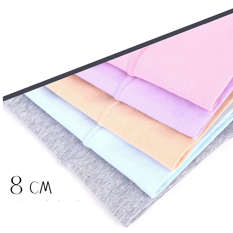 

ZJX 5Pcs/lot Cotton Panties High Waist Women Underwear Sexy Lace Comfort Women's Briefs Soft Seamless Slimming Ladies Lingerie