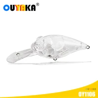 crankbait fishing accessories lure isca artificial diy blank unpainted lures weights 14 5g floating pesca wobblers winter leurre