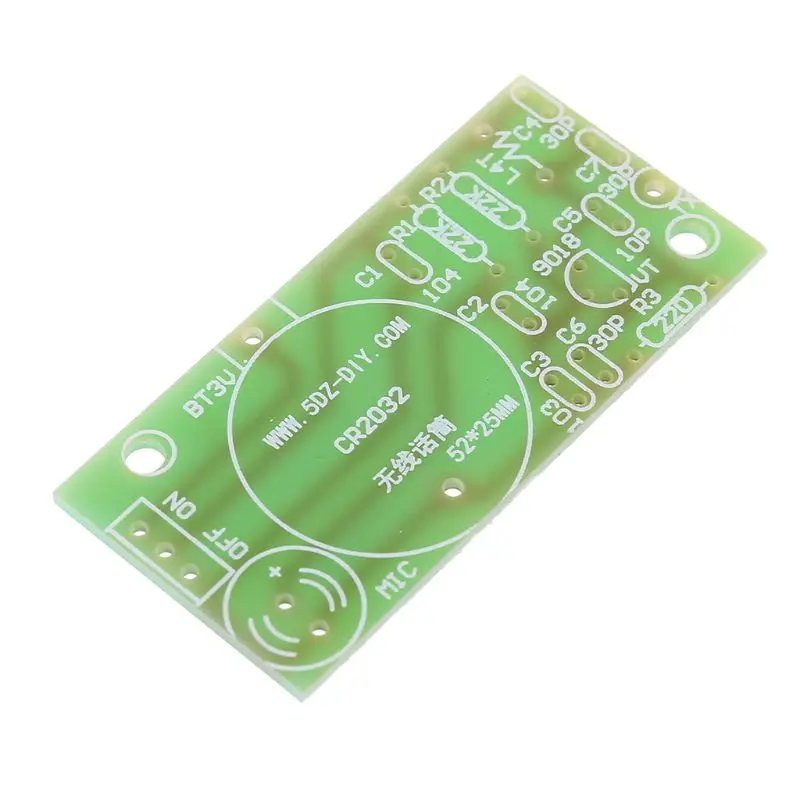 Простой DIY FM беспроводной микрофон запчасти электронный тренировочный комплект