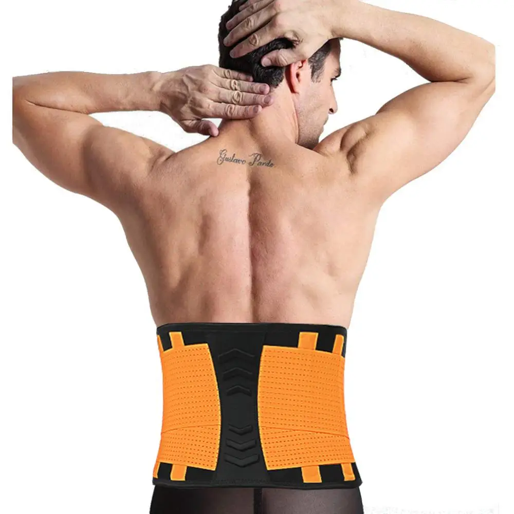 

Adjustable Fitness Belt Sport Belly Trainer Waist Support Power Tummy Slim Belts Purple Pink Black Blue Orange Waistband