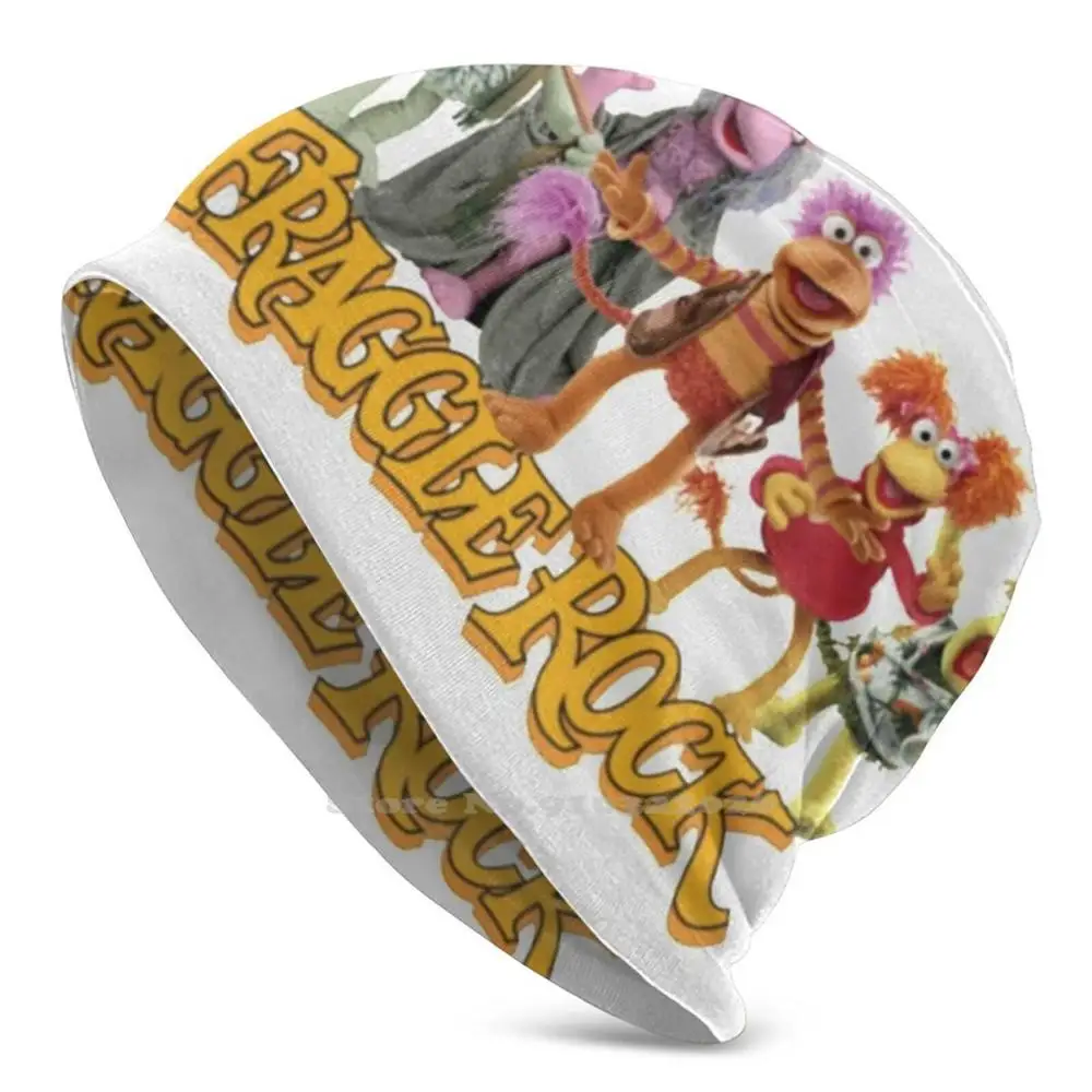

Fraggle Rock Show Unisex Beanies Windproof Hedging Cap Fraggle Fraggle Fraggles Red Retro 80S Henson Kids Cartoon The Tv