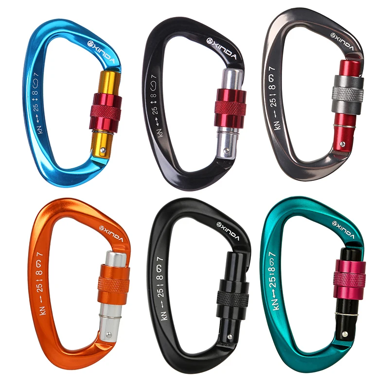 Новый замок для альпинизма Пряжка быстроподвесной типа D наружное оборудование