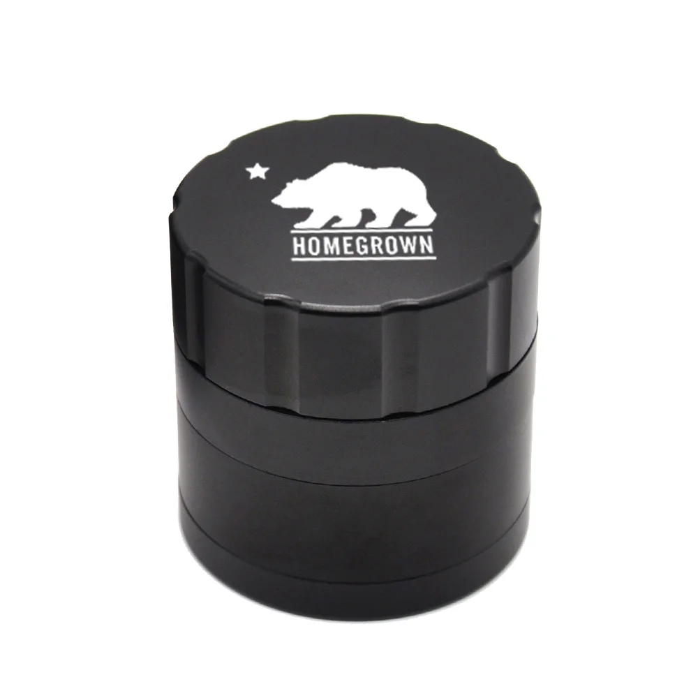 

Aluminu Grinder 53MM 4 Layers Tobacco Gridner Crusher Herb Spice Grinder