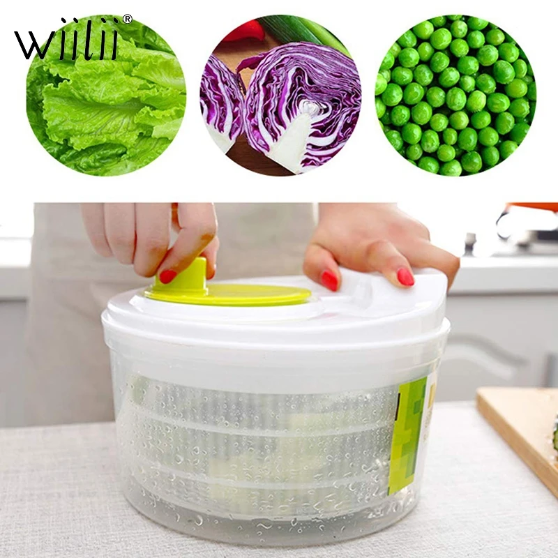 

Сушилка Wiilii для салата, зелени, Листьев, овощей