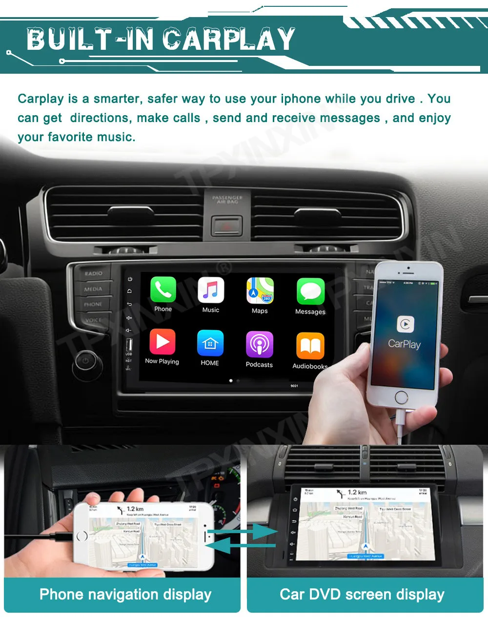 Синие лучи экран для BMW 5 серии F10/F11/520d 2011-2017 CIC/NBT Система Android автомобильное радио