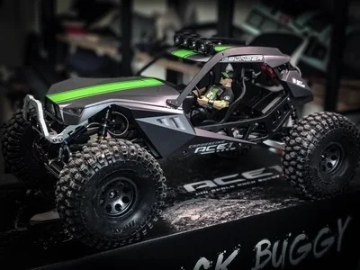 Капо ACE1 Рок Гусеничный 1/10 Радиоуправляемый автомобиль 2,4G 4CH 4WD сканеры 4x4 вождение автомобиля скалолазание автомобиля моделирование скалолазание производительность