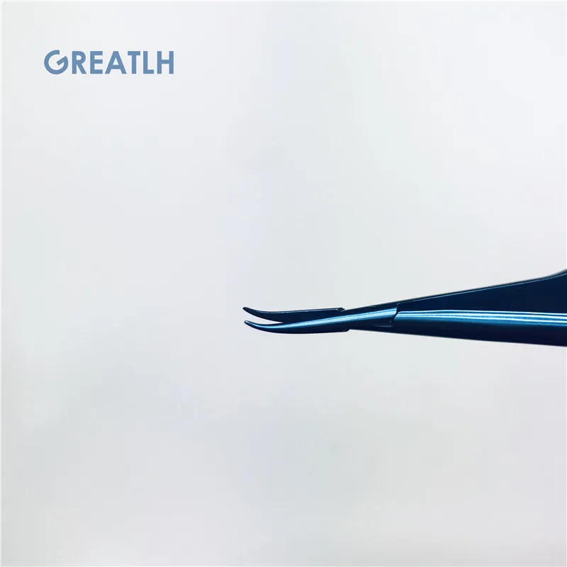 Титановые хирургические инструменты 1 шт. держатели игл офтальмологические