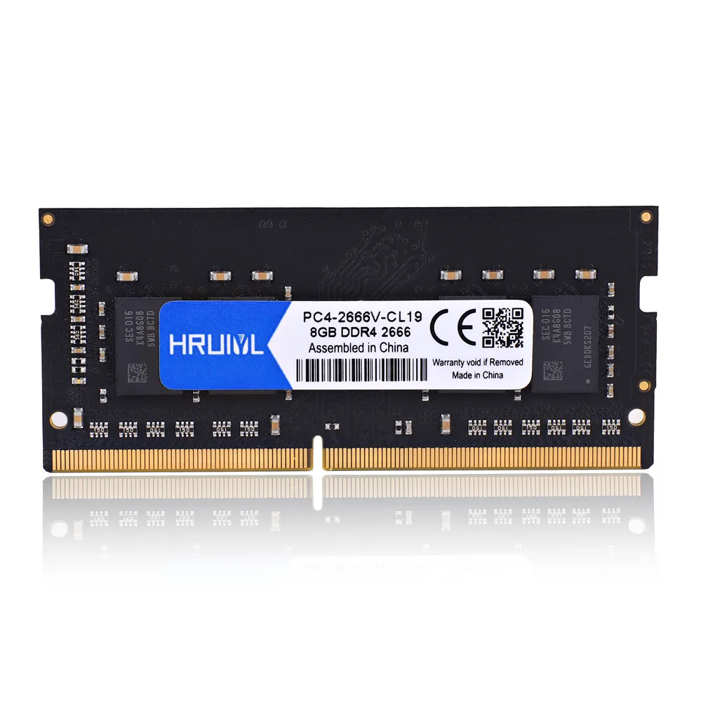 HRUIYL Laptop DDR4 4GB 8GB 16GB 4G 8G 16G notebookRAM Memory DDR 4 PC4-17000 PC4-19200 2133 2400 2666 mhz Memoria 260-pin SODIMM |