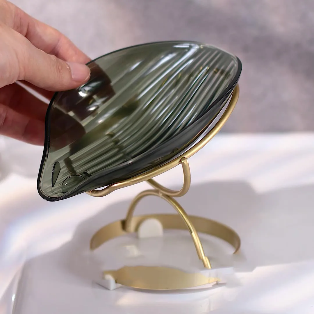 

Светильник Кая Роскошная стильная Коробка для мыла в виде лепестков, домашняя коробка дренаж для мыла, креативная настенная полка для хране...